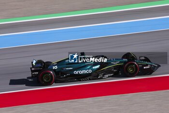 2024-06-21 - 18 STROLL Lance (can), Aston Martin F1 Team AMR24, action during the Formula 1 Aramco Gran Premio de Espana 2024, 10th round of the 2024 Formula One World Championship from June 21 to 23, 2024 on the Circuit de Barcelona-Catalunya, in Montmeló, Spain - F1 - SPANISH GRAND PRIX 2024 - FORMULA 1 - MOTORS