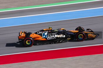 2024-06-21 - 04 NORRIS Lando (gbr), McLaren F1 Team MCL38, action during the Formula 1 Aramco Gran Premio de Espana 2024, 10th round of the 2024 Formula One World Championship from June 21 to 23, 2024 on the Circuit de Barcelona-Catalunya, in Montmeló, Spain - F1 - SPANISH GRAND PRIX 2024 - FORMULA 1 - MOTORS