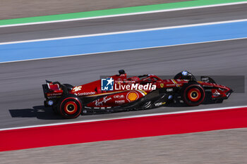 2024-06-21 - 16 LECLERC Charles (mco), Scuderia Ferrari SF-24, action during the Formula 1 Aramco Gran Premio de Espana 2024, 10th round of the 2024 Formula One World Championship from June 21 to 23, 2024 on the Circuit de Barcelona-Catalunya, in Montmeló, Spain - F1 - SPANISH GRAND PRIX 2024 - FORMULA 1 - MOTORS