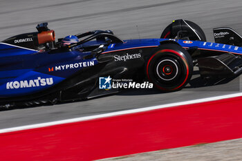 2024-06-21 - 23 ALBON Alexander (tha), Williams Racing FW45, action during the Formula 1 Aramco Gran Premio de Espana 2024, 10th round of the 2024 Formula One World Championship from June 21 to 23, 2024 on the Circuit de Barcelona-Catalunya, in Montmeló, Spain - F1 - SPANISH GRAND PRIX 2024 - FORMULA 1 - MOTORS