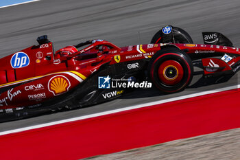 2024-06-21 - 16 LECLERC Charles (mco), Scuderia Ferrari SF-24, action during the Formula 1 Aramco Gran Premio de Espana 2024, 10th round of the 2024 Formula One World Championship from June 21 to 23, 2024 on the Circuit de Barcelona-Catalunya, in Montmeló, Spain - F1 - SPANISH GRAND PRIX 2024 - FORMULA 1 - MOTORS