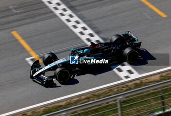 2024-06-21 - 63 RUSSELL George (gbr), Mercedes AMG F1 Team W15, action during the Formula 1 Aramco Gran Premio de Espana 2024, 10th round of the 2024 Formula One World Championship from June 21 to 23, 2024 on the Circuit de Barcelona-Catalunya, in Montmeló, Spain - F1 - SPANISH GRAND PRIX 2024 - FORMULA 1 - MOTORS