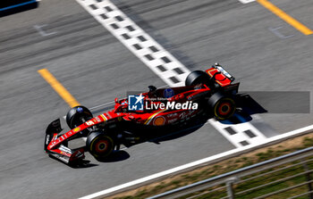 2024-06-21 - 16 LECLERC Charles (mco), Scuderia Ferrari SF-24, action during the Formula 1 Aramco Gran Premio de Espana 2024, 10th round of the 2024 Formula One World Championship from June 21 to 23, 2024 on the Circuit de Barcelona-Catalunya, in Montmeló, Spain - F1 - SPANISH GRAND PRIX 2024 - FORMULA 1 - MOTORS