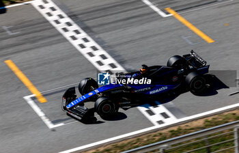 2024-06-21 - 23 ALBON Alexander (tha), Williams Racing FW45, action during the Formula 1 Aramco Gran Premio de Espana 2024, 10th round of the 2024 Formula One World Championship from June 21 to 23, 2024 on the Circuit de Barcelona-Catalunya, in Montmeló, Spain - F1 - SPANISH GRAND PRIX 2024 - FORMULA 1 - MOTORS