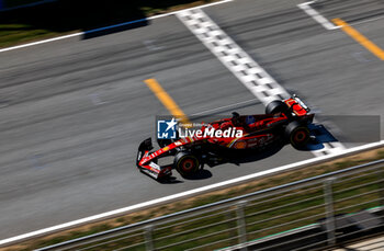 2024-06-21 - 16 LECLERC Charles (mco), Scuderia Ferrari SF-24, action during the Formula 1 Aramco Gran Premio de Espana 2024, 10th round of the 2024 Formula One World Championship from June 21 to 23, 2024 on the Circuit de Barcelona-Catalunya, in Montmeló, Spain - F1 - SPANISH GRAND PRIX 2024 - FORMULA 1 - MOTORS