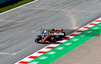 2024-06-21 - 16 LECLERC Charles (mco), Scuderia Ferrari SF-24, action during the Formula 1 Aramco Gran Premio de Espana 2024, 10th round of the 2024 Formula One World Championship from June 21 to 23, 2024 on the Circuit de Barcelona-Catalunya, in Montmeló, Spain - F1 - SPANISH GRAND PRIX 2024 - FORMULA 1 - MOTORS