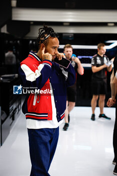 2024-06-21 - HAMILTON Lewis (gbr), Mercedes AMG F1 Team W15, portrait during the Formula 1 Aramco Gran Premio de Espana 2024, 10th round of the 2024 Formula One World Championship from June 21 to 23, 2024 on the Circuit de Barcelona-Catalunya, in Montmeló, Spain - F1 - SPANISH GRAND PRIX 2024 - FORMULA 1 - MOTORS