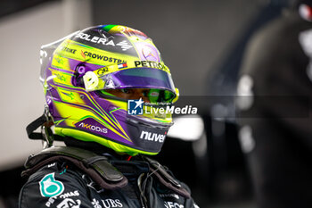 2024-06-21 - HAMILTON Lewis (gbr), Mercedes AMG F1 Team W15, portrait during the Formula 1 Aramco Gran Premio de Espana 2024, 10th round of the 2024 Formula One World Championship from June 21 to 23, 2024 on the Circuit de Barcelona-Catalunya, in Montmeló, Spain - F1 - SPANISH GRAND PRIX 2024 - FORMULA 1 - MOTORS