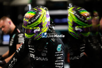 2024-06-21 - HAMILTON Lewis (gbr), Mercedes AMG F1 Team W15, portrait during the Formula 1 Aramco Gran Premio de Espana 2024, 10th round of the 2024 Formula One World Championship from June 21 to 23, 2024 on the Circuit de Barcelona-Catalunya, in Montmeló, Spain - F1 - SPANISH GRAND PRIX 2024 - FORMULA 1 - MOTORS