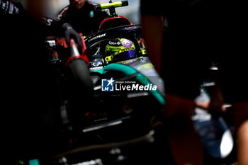 2024-06-21 - HAMILTON Lewis (gbr), Mercedes AMG F1 Team W15, portrait during the Formula 1 Aramco Gran Premio de Espana 2024, 10th round of the 2024 Formula One World Championship from June 21 to 23, 2024 on the Circuit de Barcelona-Catalunya, in Montmeló, Spain - F1 - SPANISH GRAND PRIX 2024 - FORMULA 1 - MOTORS