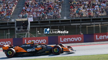 2024-06-21 - N°4 Lando Norris GBR McLaren Formula 1 Team - FORMULA 1 ARAMCO GRAN PREMIO DE ESPANA 2024 - PRACTICE 2 - FORMULA 1 - MOTORS