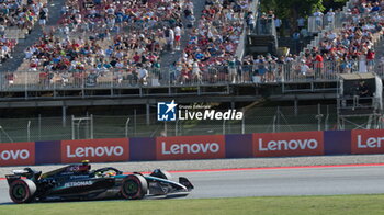 2024-06-21 - N°44 Lewis Hamilton GBR Mercedes AMG PETRONAS Formula One Team - FORMULA 1 ARAMCO GRAN PREMIO DE ESPANA 2024 - PRACTICE 2 - FORMULA 1 - MOTORS