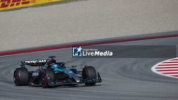 2024-06-21 - N°63 George Russel GBR Mercedes AMG PETRONAS Formula One Team - FORMULA 1 ARAMCO GRAN PREMIO DE ESPANA 2024 - PRACTICE 2 - FORMULA 1 - MOTORS