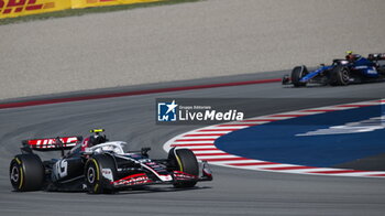 2024-06-21 - N°27 Nico Hulkenberg GER MoneyGram Haas F1 Team - FORMULA 1 ARAMCO GRAN PREMIO DE ESPANA 2024 - PRACTICE 2 - FORMULA 1 - MOTORS