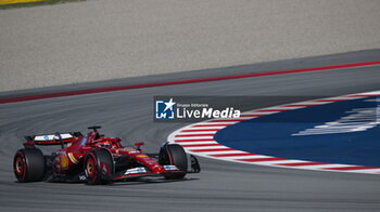 2024-06-21 - N°16 Charles Leclerc MC Scuderia Ferrari - FORMULA 1 ARAMCO GRAN PREMIO DE ESPANA 2024 - PRACTICE 2 - FORMULA 1 - MOTORS