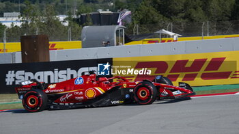 2024-06-21 - N°16 Charles Leclerc MC Scuderia Ferrari - FORMULA 1 ARAMCO GRAN PREMIO DE ESPANA 2024 - PRACTICE 2 - FORMULA 1 - MOTORS