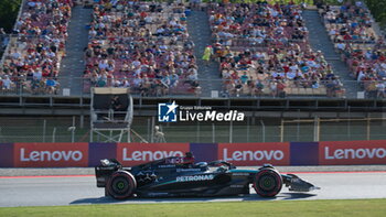 2024-06-21 - N°63 George Russel GBR Mercedes AMG PETRONAS Formula One Team - FORMULA 1 ARAMCO GRAN PREMIO DE ESPANA 2024 - PRACTICE 2 - FORMULA 1 - MOTORS