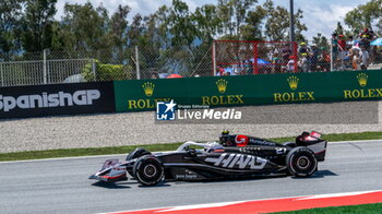 2024-06-22 - N°27 Nico Hulkenberg GER MoneyGram Haas F1 Team - FORMULA 1 ARAMCO GRAN PREMIO DE ESPANA 2024 - PRACTICE 3 - FORMULA 1 - MOTORS