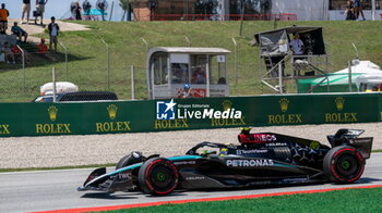 2024-06-22 - N°44 Lewis Hamilton GBR Mercedes AMG PETRONAS Formula One Team - FORMULA 1 ARAMCO GRAN PREMIO DE ESPANA 2024 - PRACTICE 3 - FORMULA 1 - MOTORS