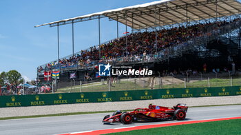 2024-06-22 - N°55 Carlos Sainz MEX Scuderia Ferrari - FORMULA 1 ARAMCO GRAN PREMIO DE ESPANA 2024 - PRACTICE 3 - FORMULA 1 - MOTORS