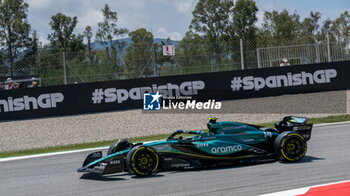 2024-06-22 - N°14 Fernando Alonso ESP Aston Martin Aramco Formula One Team - FORMULA 1 ARAMCO GRAN PREMIO DE ESPANA 2024 - PRACTICE 3 - FORMULA 1 - MOTORS