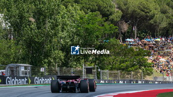 2024-06-22 - N°16 Charles Leclerc MC Scuderia Ferrari - FORMULA 1 ARAMCO GRAN PREMIO DE ESPANA 2024 - PRACTICE 3 - FORMULA 1 - MOTORS