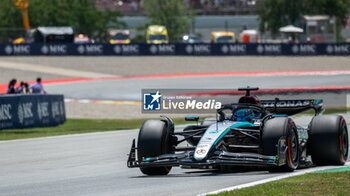 2024-06-22 - N°63 George Russel GBR Mercedes AMG PETRONAS Formula One Team - FORMULA 1 ARAMCO GRAN PREMIO DE ESPANA 2024 - PRACTICE 3 - FORMULA 1 - MOTORS