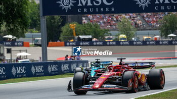 2024-06-22 - N°16 Charles Leclerc MC Scuderia Ferrari - FORMULA 1 ARAMCO GRAN PREMIO DE ESPANA 2024 - PRACTICE 3 - FORMULA 1 - MOTORS