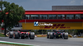 2024-06-22 - N°55 Carlos Sainz MEX Scuderia Ferrari - FORMULA 1 ARAMCO GRAN PREMIO DE ESPANA 2024 - PRACTICE 3 - FORMULA 1 - MOTORS