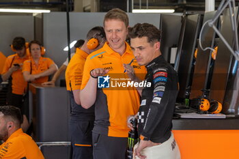 2024-06-22 - N°4 Lando Norris GBR McLaren Formula 1 Team - FORMULA 1 ARAMCO GRAN PREMIO DE ESPANA 2024 - PRACTICE 3 - FORMULA 1 - MOTORS