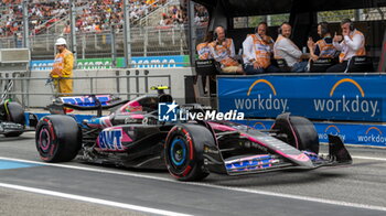 2024-06-22 - N°10 Pierre Gasly FRA BWT Alpine F1 Team - FORMULA 1 ARAMCO GRAN PREMIO DE ESPANA 2024 - QUALIFYNG - FORMULA 1 - MOTORS