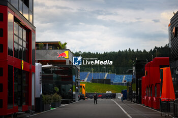 2024-06-28 - General Paddock view during the Austrian GP, Spielberg 27-30 June 2024, Formula 1 World championship 2024. - FORMULA 1 QATAR AIRWAYS AUSTRIAN GRAND PRIX 2024 - PRESS CONFERENCE - FORMULA 1 - MOTORS