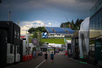 2024-06-28 - General Paddock view during the Austrian GP, Spielberg 27-30 June 2024, Formula 1 World championship 2024. - FORMULA 1 QATAR AIRWAYS AUSTRIAN GRAND PRIX 2024 - PRESS CONFERENCE - FORMULA 1 - MOTORS