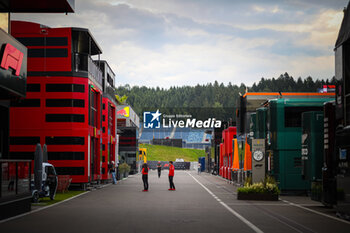 2024-06-28 - General Paddock view during the Austrian GP, Spielberg 27-30 June 2024, Formula 1 World championship 2024. - FORMULA 1 QATAR AIRWAYS AUSTRIAN GRAND PRIX 2024 - PRESS CONFERENCE - FORMULA 1 - MOTORS