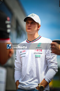 2024-06-28 - Mick Schumacher (GER), Alpine WEC Driver, Mercedes AMG test driver, former driver at Haas F1 Team, during the Austrian GP, Spielberg 27-30 June 2024, Formula 1 World championship 2024. - FORMULA 1 QATAR AIRWAYS AUSTRIAN GRAND PRIX 2024 - PRESS CONFERENCE - FORMULA 1 - MOTORS