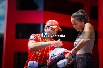 2024-06-28 - 55 Carlos Sainz, (ESP) Scuderia Ferrari during the Austrian GP, Spielberg 27-30 June 2024, Formula 1 World championship 2024. - FORMULA 1 QATAR AIRWAYS AUSTRIAN GRAND PRIX 2024 - PRESS CONFERENCE - FORMULA 1 - MOTORS