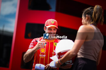 2024-06-28 - 55 Carlos Sainz, (ESP) Scuderia Ferrari during the Austrian GP, Spielberg 27-30 June 2024, Formula 1 World championship 2024. - FORMULA 1 QATAR AIRWAYS AUSTRIAN GRAND PRIX 2024 - PRESS CONFERENCE - FORMULA 1 - MOTORS