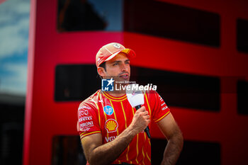 2024-06-28 - 55 Carlos Sainz, (ESP) Scuderia Ferrari during the Austrian GP, Spielberg 27-30 June 2024, Formula 1 World championship 2024. - FORMULA 1 QATAR AIRWAYS AUSTRIAN GRAND PRIX 2024 - PRESS CONFERENCE - FORMULA 1 - MOTORS