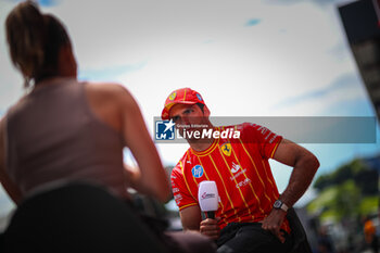 2024-06-28 - 55 Carlos Sainz, (ESP) Scuderia Ferrari during the Austrian GP, Spielberg 27-30 June 2024, Formula 1 World championship 2024. - FORMULA 1 QATAR AIRWAYS AUSTRIAN GRAND PRIX 2024 - PRESS CONFERENCE - FORMULA 1 - MOTORS