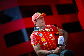 2024-06-28 - 55 Carlos Sainz, (ESP) Scuderia Ferrari during the Austrian GP, Spielberg 27-30 June 2024, Formula 1 World championship 2024. - FORMULA 1 QATAR AIRWAYS AUSTRIAN GRAND PRIX 2024 - PRESS CONFERENCE - FORMULA 1 - MOTORS