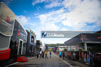 2024-06-28 - General Paddock view during the Austrian GP, Spielberg 27-30 June 2024, Formula 1 World championship 2024. - FORMULA 1 QATAR AIRWAYS AUSTRIAN GRAND PRIX 2024 - PRESS CONFERENCE - FORMULA 1 - MOTORS