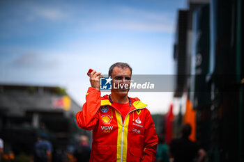 2024-06-28 - Marc Gene, former driver for Minardi and Ferrari Ambassador, now Sky Italia commentator, during the Austrian GP, Spielberg 27-30 June 2024, Formula 1 World championship 2024. - FORMULA 1 QATAR AIRWAYS AUSTRIAN GRAND PRIX 2024 - PRESS CONFERENCE - FORMULA 1 - MOTORS