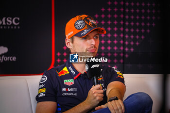 2024-06-28 - 01 Max Verstappen, (NED) Oracle Red Bull Racing, Honda during the Austrian GP, Spielberg 27-30 June 2024, Formula 1 World championship 2024. - FORMULA 1 QATAR AIRWAYS AUSTRIAN GRAND PRIX 2024 - PRESS CONFERENCE - FORMULA 1 - MOTORS