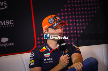 2024-06-28 - 01 Max Verstappen, (NED) Oracle Red Bull Racing, Honda during the Austrian GP, Spielberg 27-30 June 2024, Formula 1 World championship 2024. - FORMULA 1 QATAR AIRWAYS AUSTRIAN GRAND PRIX 2024 - PRESS CONFERENCE - FORMULA 1 - MOTORS