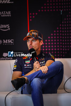 2024-06-28 - 01 Max Verstappen, (NED) Oracle Red Bull Racing, Honda during the Austrian GP, Spielberg 27-30 June 2024, Formula 1 World championship 2024. - FORMULA 1 QATAR AIRWAYS AUSTRIAN GRAND PRIX 2024 - PRESS CONFERENCE - FORMULA 1 - MOTORS