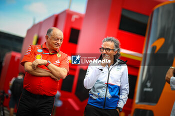 2024-06-28 - Frederic Vasseur, Team Principal of the Scuderia Ferrari during the Austrian GP, Spielberg 27-30 June 2024, Formula 1 World championship 2024. - FORMULA 1 QATAR AIRWAYS AUSTRIAN GRAND PRIX 2024 - PRESS CONFERENCE - FORMULA 1 - MOTORS