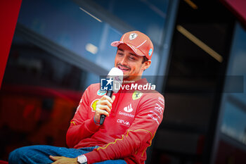 2024-06-28 - 16 Charles Leclerc, (MON) Scuderia Ferrari during the Austrian GP, Spielberg 27-30 June 2024, Formula 1 World championship 2024. - FORMULA 1 QATAR AIRWAYS AUSTRIAN GRAND PRIX 2024 - PRESS CONFERENCE - FORMULA 1 - MOTORS