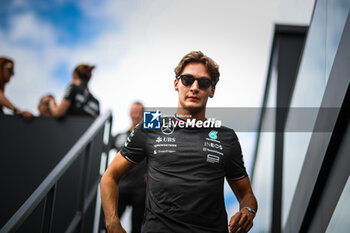 2024-06-28 - 63 George Russell, (GRB) AMG Mercedes Ineos during the Austrian GP, Spielberg 27-30 June 2024, Formula 1 World championship 2024. - FORMULA 1 QATAR AIRWAYS AUSTRIAN GRAND PRIX 2024 - PRESS CONFERENCE - FORMULA 1 - MOTORS