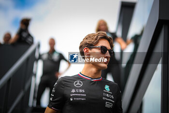 2024-06-28 - 63 George Russell, (GRB) AMG Mercedes Ineos during the Austrian GP, Spielberg 27-30 June 2024, Formula 1 World championship 2024. - FORMULA 1 QATAR AIRWAYS AUSTRIAN GRAND PRIX 2024 - PRESS CONFERENCE - FORMULA 1 - MOTORS