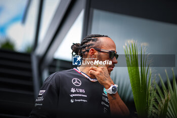 2024-06-28 - 44 Lewis Hamilton, (GRB) AMG Mercedes Ineos during the Austrian GP, Spielberg 27-30 June 2024, Formula 1 World championship 2024. - FORMULA 1 QATAR AIRWAYS AUSTRIAN GRAND PRIX 2024 - PRESS CONFERENCE - FORMULA 1 - MOTORS